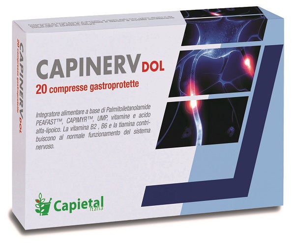 CAPINERV DOL 20 COMPRESSE GASTROPROTETTE - Farmacia Artemisia di Montecuollo Dott. Angelo snc