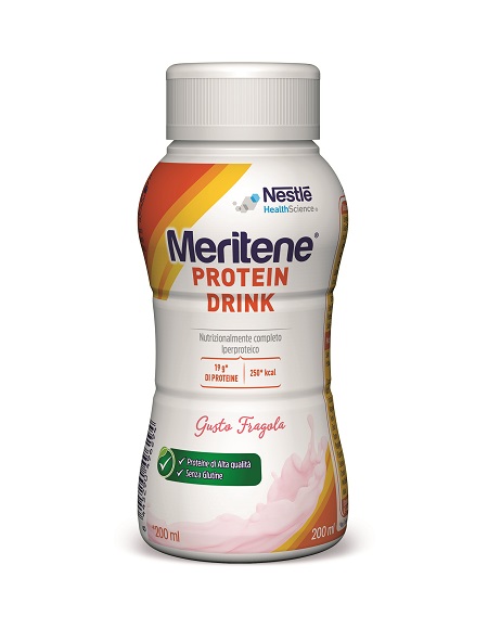 MERITENE PROTEIN DRINK FRAGOLA 200 ML - Farmacia Artemisia di Montecuollo Dott. Angelo snc