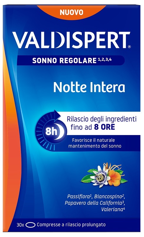 VALDISPERT NOTTE INTERA 30 COMPRESSE - Farmacia Artemisia di Montecuollo Dott. Angelo snc