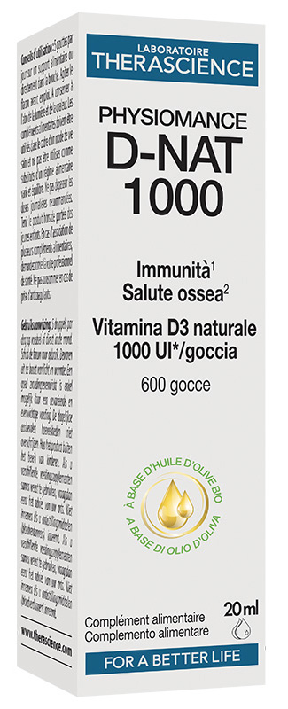 PHYSIOMANCE D-NAT 1000 20 ML - Farmacia Artemisia di Montecuollo Dott. Angelo snc