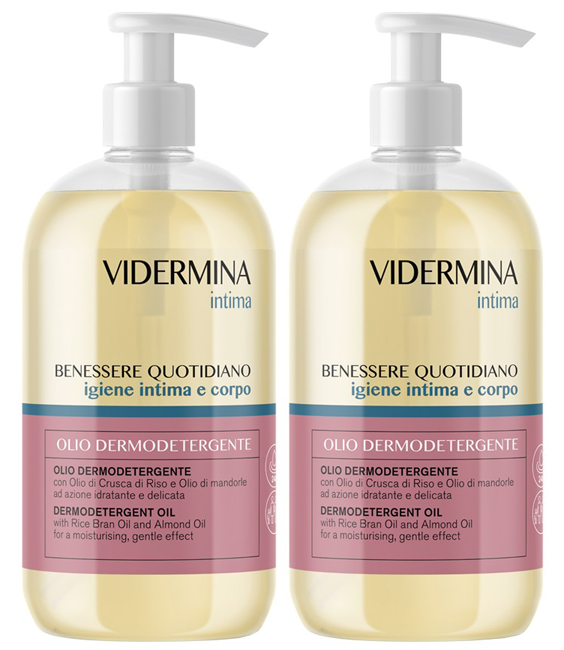 VIDERMINA INTIMO OLIO DETERGENTE BIPACK 500 ML - Farmacia Artemisia di Montecuollo Dott. Angelo snc