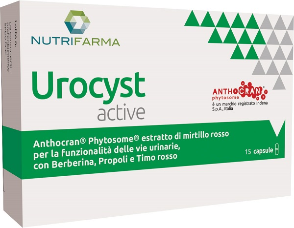 NUTRIFARMA UROCYST ACTIVE 15 CAPSULE - Farmacia Artemisia di Montecuollo Dott. Angelo snc