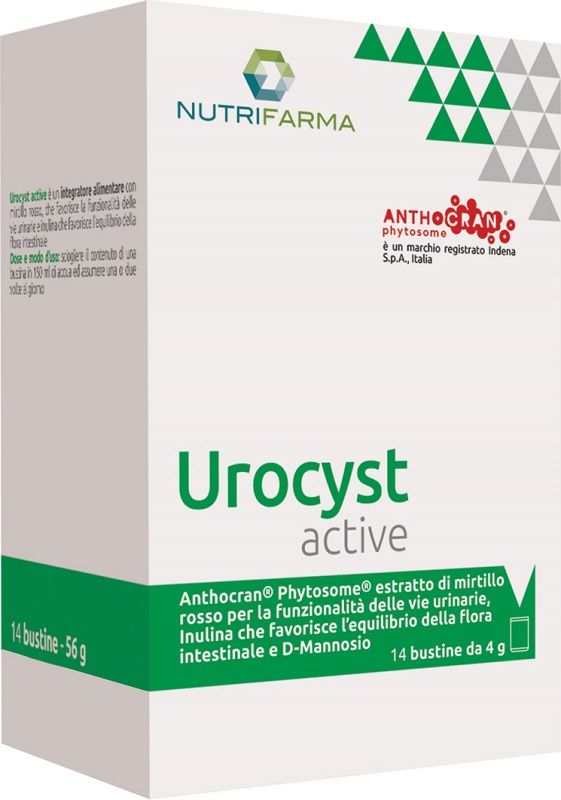 NUTRIFARMA UROCYST ACTIVE 14 BUSTINE - Farmacia Artemisia di Montecuollo Dott. Angelo snc