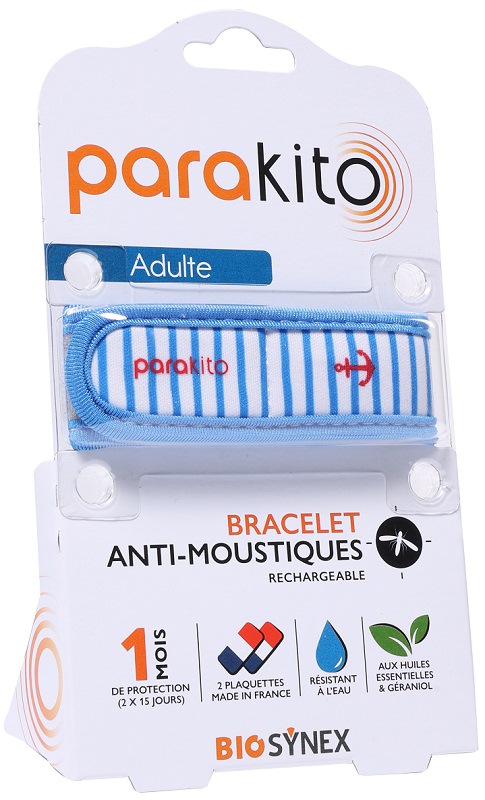 PARAKITO BRACCIALETTO ANTI ZANZARE MARINO - Farmacia Artemisia di Montecuollo Dott. Angelo snc