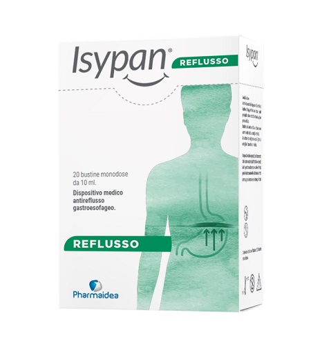 ISYPAN REFLUSSO 20 BUSTINE DA 10 ML - Farmacia Artemisia di Montecuollo Dott. Angelo snc