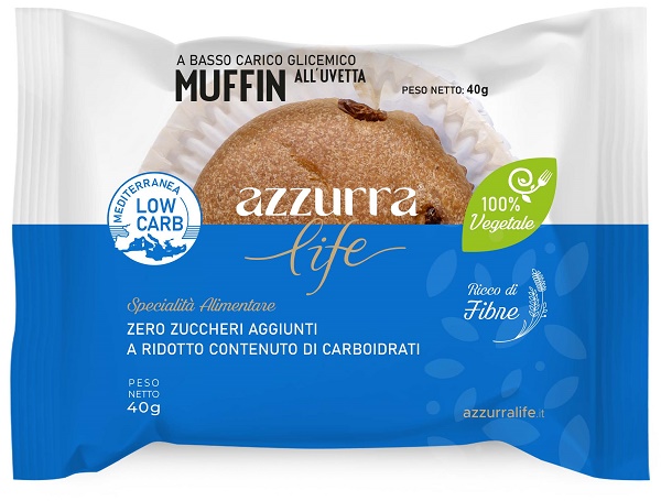 AZZURRA LIFE MUFFIN UVETTA 40 G - Farmacia Artemisia di Montecuollo Dott. Angelo snc