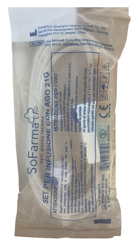 DEFLUSSORE CON AGO GAUGE 21 SOFARMAPIU' - Farmacia Artemisia di Montecuollo Dott. Angelo snc