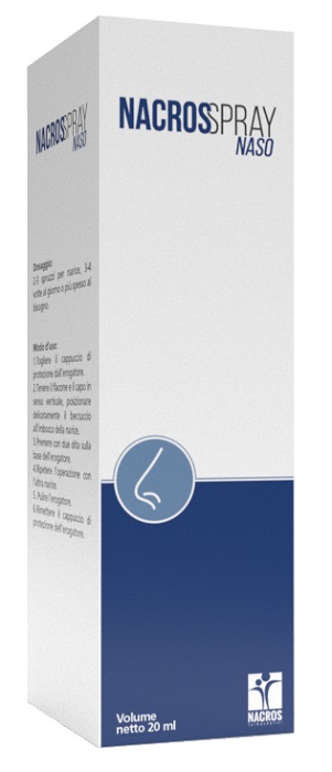 SPRAY NASO NACROS 20 ML - Farmacia Artemisia di Montecuollo Dott. Angelo snc