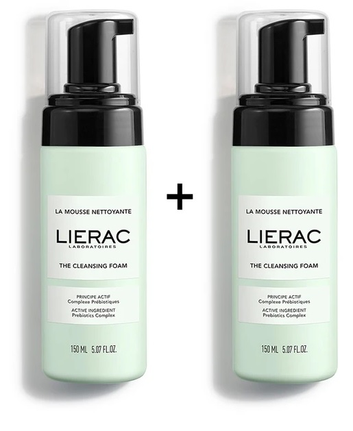 LIERAC DUO MOUSSE STRUCCANTE 150 ML 2 CONFEZIONI - Farmacia Artemisia di Montecuollo Dott. Angelo snc