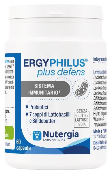 ERGYPHILUS PLUS DEFENS 60 CAPSULE - Farmacia Artemisia di Montecuollo Dott. Angelo snc