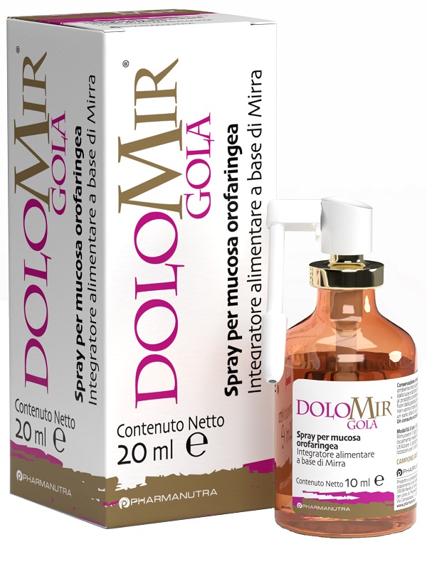 DOLOMIR GOLA SPRAY 20 ML - Farmacia Artemisia di Montecuollo Dott. Angelo snc