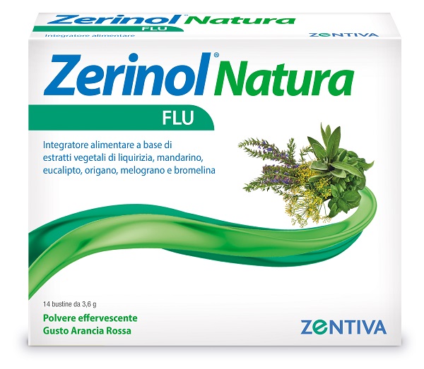 ZERINOL NATURA FLU 14 BUSTINE - Farmacia Artemisia di Montecuollo Dott. Angelo snc