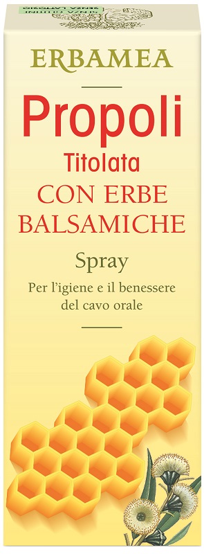 PROPOLI TITOLATA SPRAY ERBE BALSAMICHE 20 ML - Farmacia Artemisia di Montecuollo Dott. Angelo snc