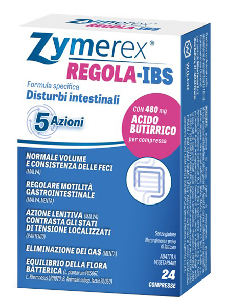 ZYMEREX REGOLA-IBS 24 COMPRESSE - Farmacia Artemisia di Montecuollo Dott. Angelo snc