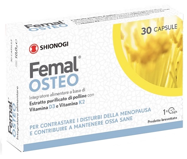 FEMAL OSTEO 30 CAPSULE - Farmacia Artemisia di Montecuollo Dott. Angelo snc