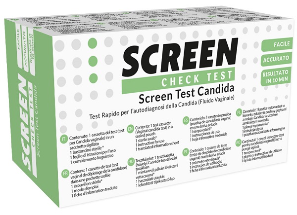 SCREEN TEST RAPIDO SCREEN TEST CANDIDA AUTODIAGNOSTICO 1 PEZZO - Farmacia Artemisia di Montecuollo Dott. Angelo snc