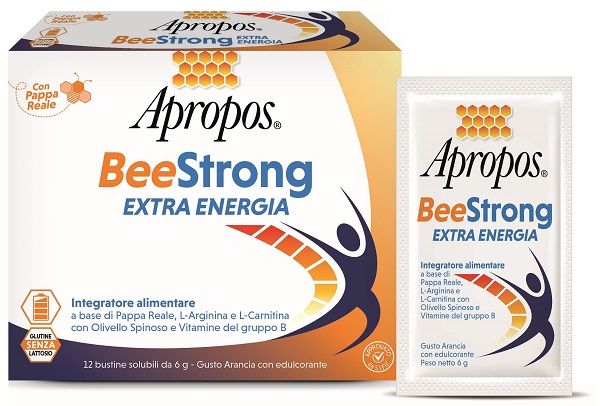 APROPOS BEESTRONG EXTRA ENERGIA 12 BUSTINE - Farmacia Artemisia di Montecuollo Dott. Angelo snc