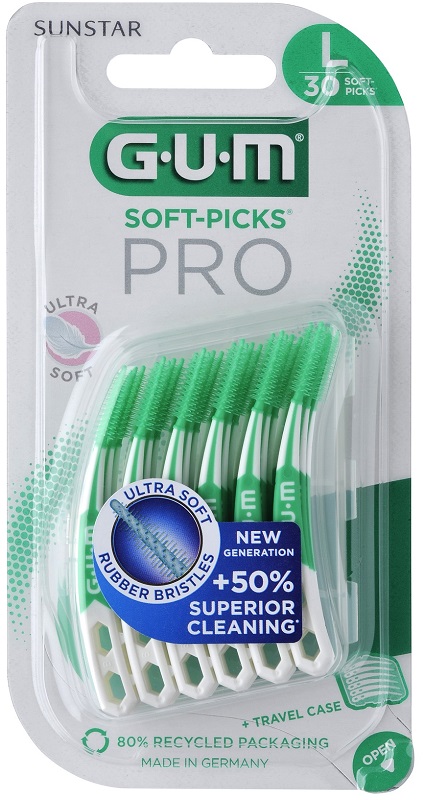 GUM SOFT PICK PRO LARGE 30 PEZZI - Farmacia Artemisia di Montecuollo Dott. Angelo snc