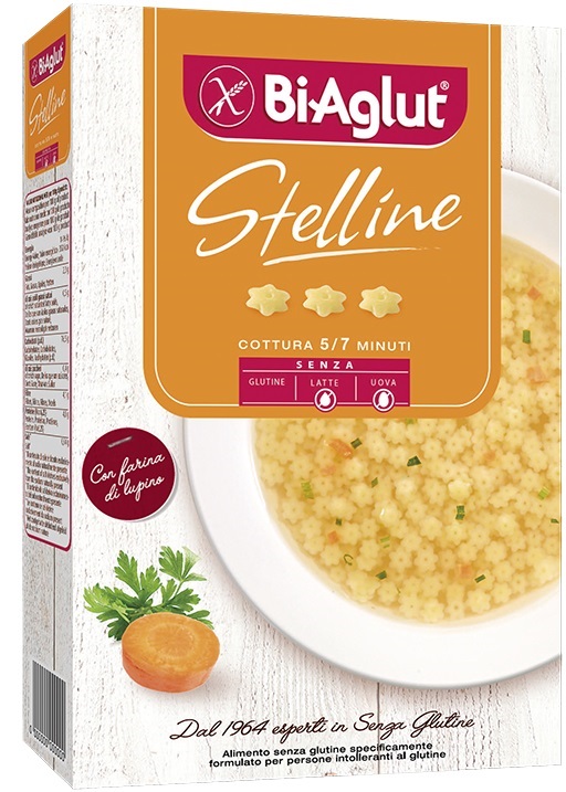 BIAGLUT PASTA SENZA GLUTINE STELLINE 250 G - Farmacia Artemisia di Montecuollo Dott. Angelo snc