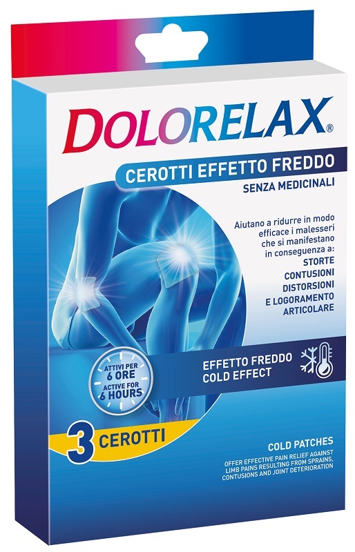 DOLORELAX CEROTTO EFFETTO FREDDO - Farmacia Artemisia di Montecuollo Dott. Angelo snc
