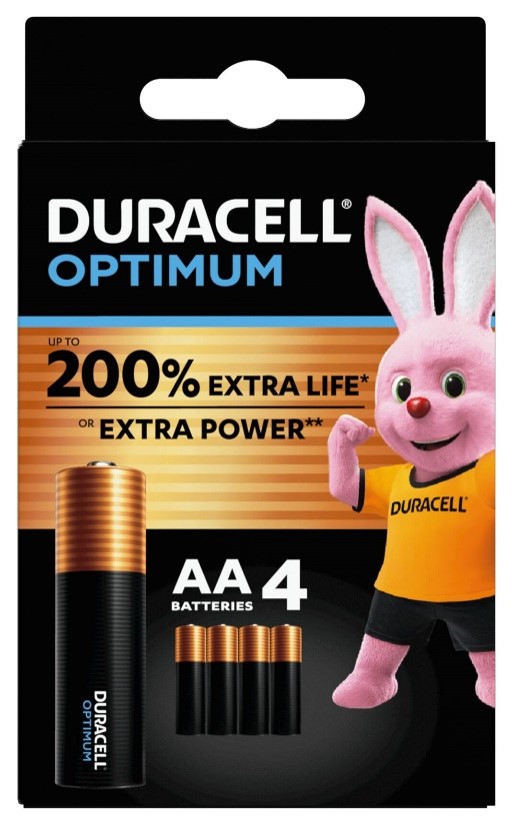 DURACELL OPTIMUM AA B4 16 PEZZI - Farmacia Artemisia di Montecuollo Dott. Angelo snc