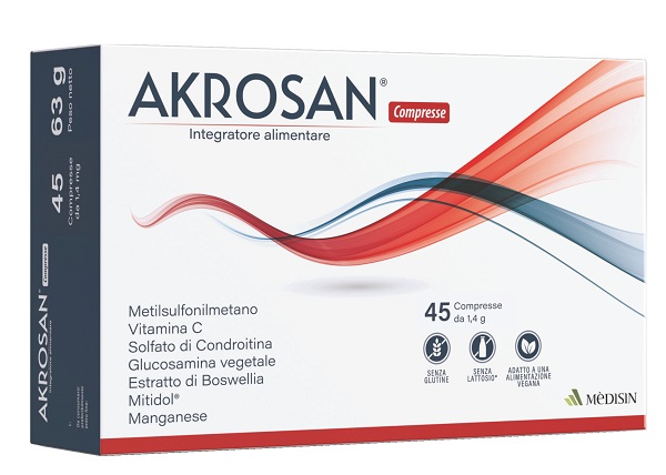 AKROSAN 45 COMPRESSE - Farmacia Artemisia di Montecuollo Dott. Angelo snc