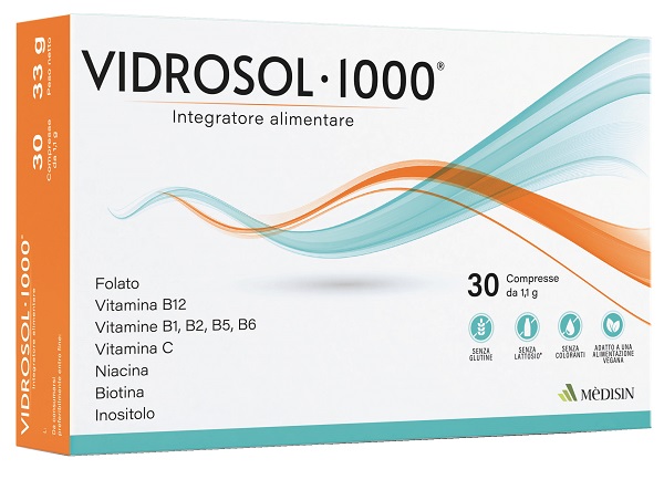 VIDROSOL 1000 30 COMPRESSE - Farmacia Artemisia di Montecuollo Dott. Angelo snc