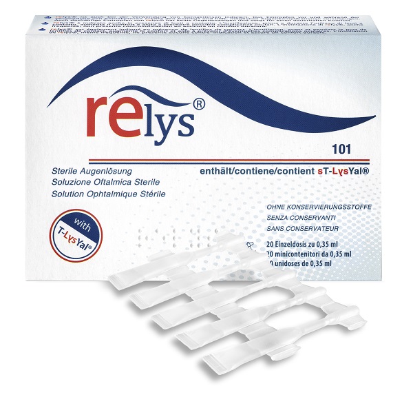 RELYS MONODOSE SOLUZIONE OFTALMICA 20 MINICONTENITORI DA 0,35 ML SENZA CONSERVANTI - Farmacia Artemisia di Montecuollo Dott. Angelo snc