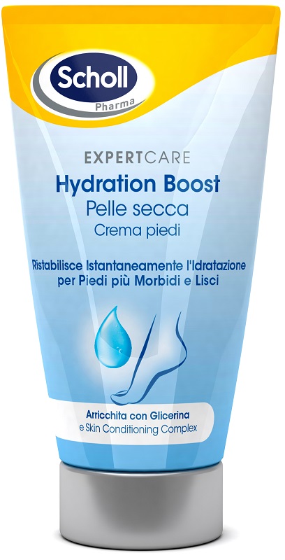 SCHOLL EXPERTCARE HYDRATION BOOST PELLE SECCA CREMA PIEDI 150 ML - Farmacia Artemisia di Montecuollo Dott. Angelo snc