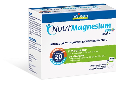 NUTRI'MAGNESIUM 300+ 20 BUSTINE - Farmacia Artemisia di Montecuollo Dott. Angelo snc