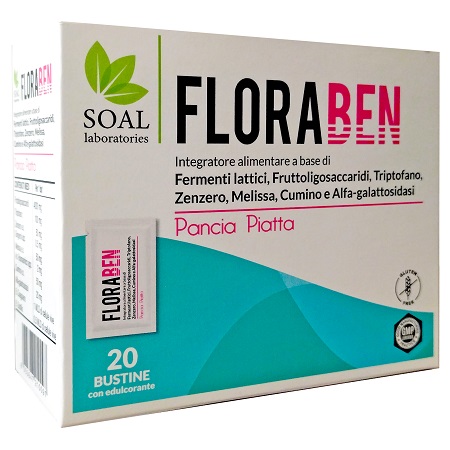 FLORABEN PANCIA PIATTA 20 BUSTINE - Farmacia Artemisia di Montecuollo Dott. Angelo snc