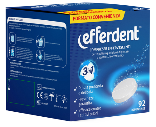 EFFERDENT 92 COMPRESSE EFFERVESCENTI - Farmacia Artemisia di Montecuollo Dott. Angelo snc