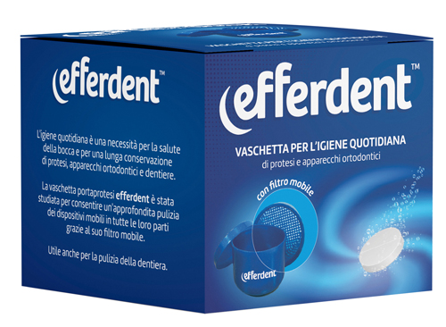 EFFERDENT VASCHETTA PORTAPROTESI - Farmacia Artemisia di Montecuollo Dott. Angelo snc