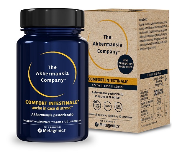 AKKERMANSIA INTESTINO 30 COMPRESSE - Farmacia Artemisia di Montecuollo Dott. Angelo snc
