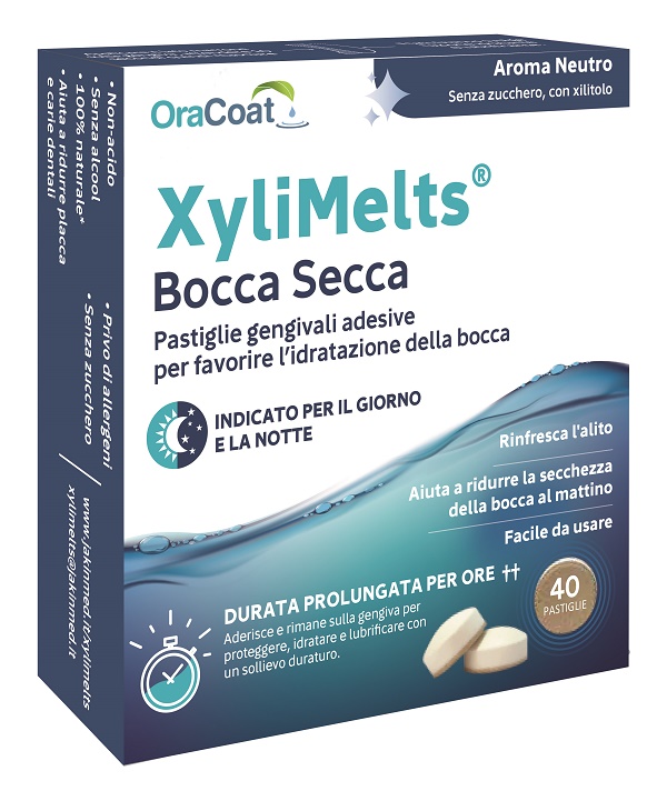 XYLIMELTS 40 PASTIGLIE NEUTRO - Farmacia Artemisia di Montecuollo Dott. Angelo snc