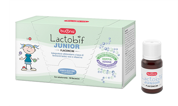 LACTOBIF JUNIOR 10 FLACONCINI DA 10 ML - Farmacia Artemisia di Montecuollo Dott. Angelo snc