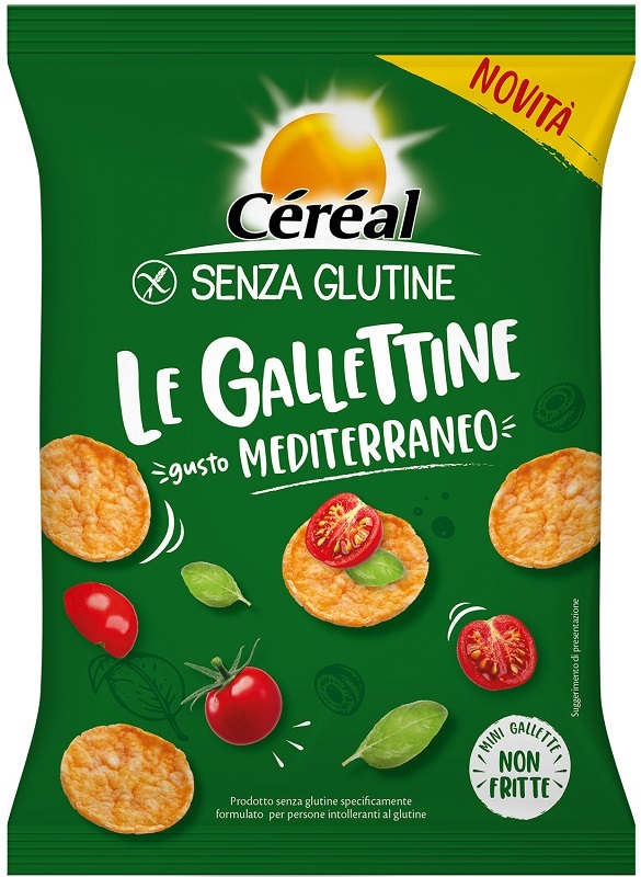 CEREAL SENZA GLUTINE GALLETTINE GUSTO MEDITERRANEO 70 G - Farmacia Artemisia di Montecuollo Dott. Angelo snc