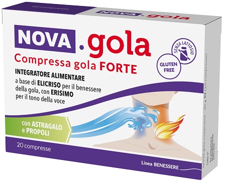 NOVA GOLA FORTE 20 COMPRESSE - Farmacia Artemisia di Montecuollo Dott. Angelo snc