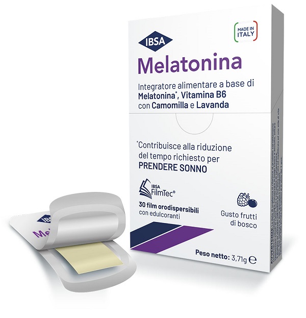 MELATONINA IBSA 30 FILM ORALI - Farmacia Artemisia di Montecuollo Dott. Angelo snc