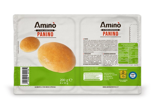 AMINO' PANINO 4 BLISTER X 50G - Farmacia Artemisia di Montecuollo Dott. Angelo snc
