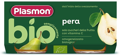 PLASMON OMOGENEIZZATO BIO PERA 2 VASETTI X 80 G - Farmacia Artemisia di Montecuollo Dott. Angelo snc