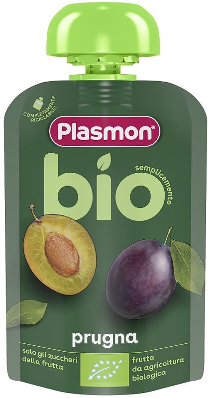 PLASMON PRUGNA BIO POUCHES 100 G - Farmacia Artemisia di Montecuollo Dott. Angelo snc
