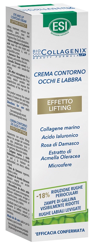 ESI BIOCOLLAGENIX CREMA CONTORNO OCCHI LABBRA EFFETTO LIFTING 15 ML - Farmacia Artemisia di Montecuollo Dott. Angelo snc