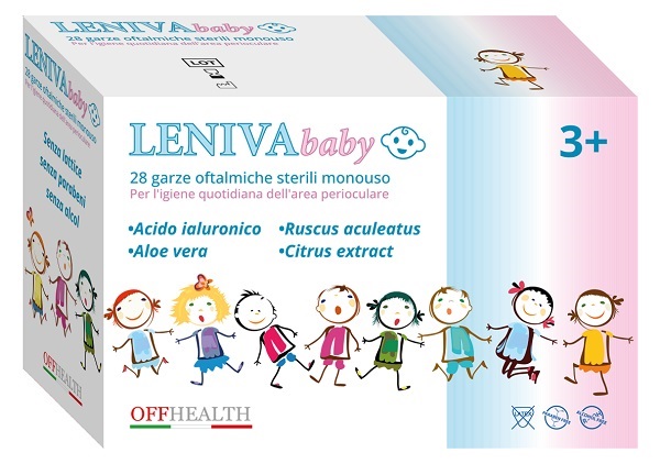 LENIVA BABY GARZE OFTALMICHE 28 PEZZI - Farmacia Artemisia di Montecuollo Dott. Angelo snc