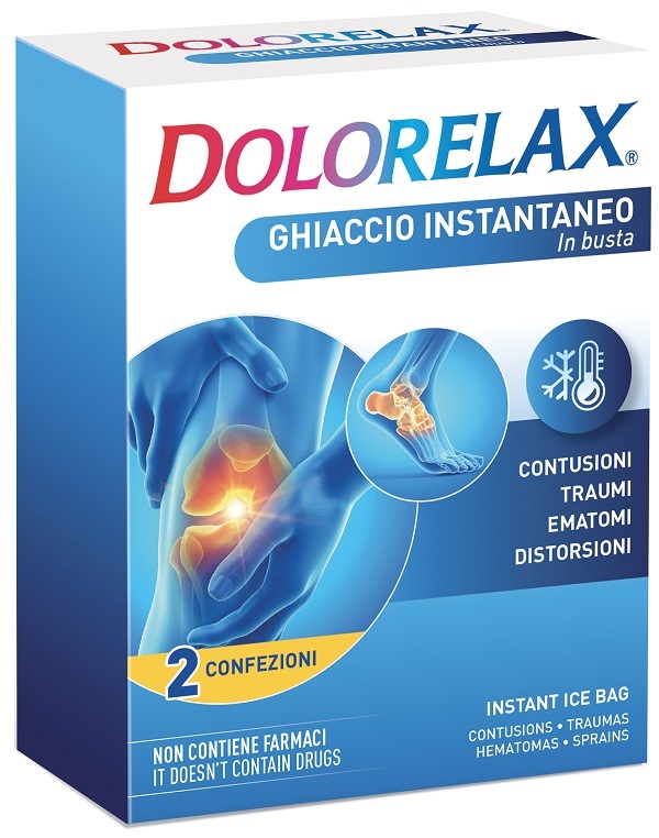 GHIACCIO ISTANTANEO DOLORELAX 2 BUSTE - Farmacia Artemisia di Montecuollo Dott. Angelo snc