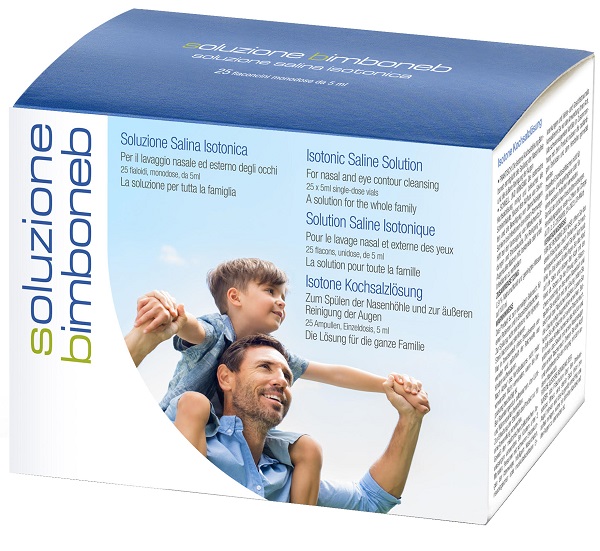 BIMBONEB SOLUZIONE ISOTONICA 25 FIALE DA 5 ML - Farmacia Artemisia di Montecuollo Dott. Angelo snc