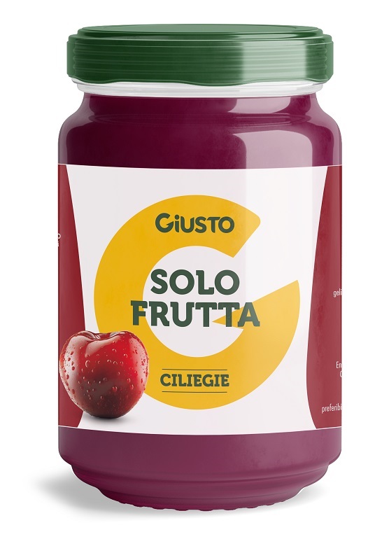 GIUSTO SOLO FRUTTA CONFETTURA CILIEGIE 220 G - Farmacia Artemisia di Montecuollo Dott. Angelo snc