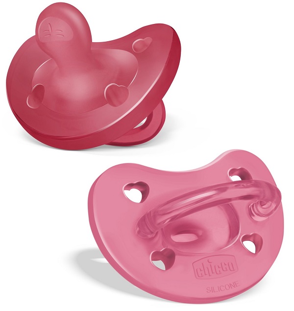 CHICCO GOMMOTTO SILICONE ROSA 16-36 MESI 2 PEZZI - Farmacia Artemisia di Montecuollo Dott. Angelo snc