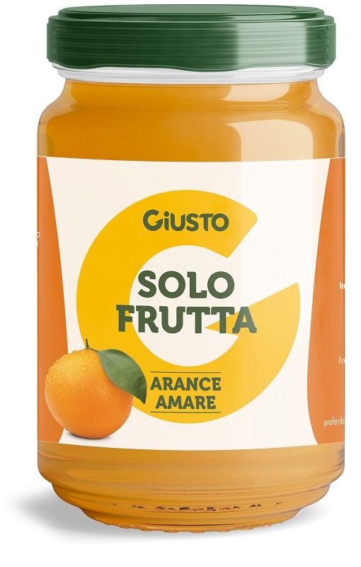 GIUSTO SOLO FRUTTA CONFETTURA ARANCE AMARE 220 G - Farmacia Artemisia di Montecuollo Dott. Angelo snc