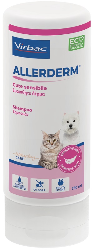 ALLERDERM SHAMPOO CUTE SENSIBILE 250 ML - Farmacia Artemisia di Montecuollo Dott. Angelo snc